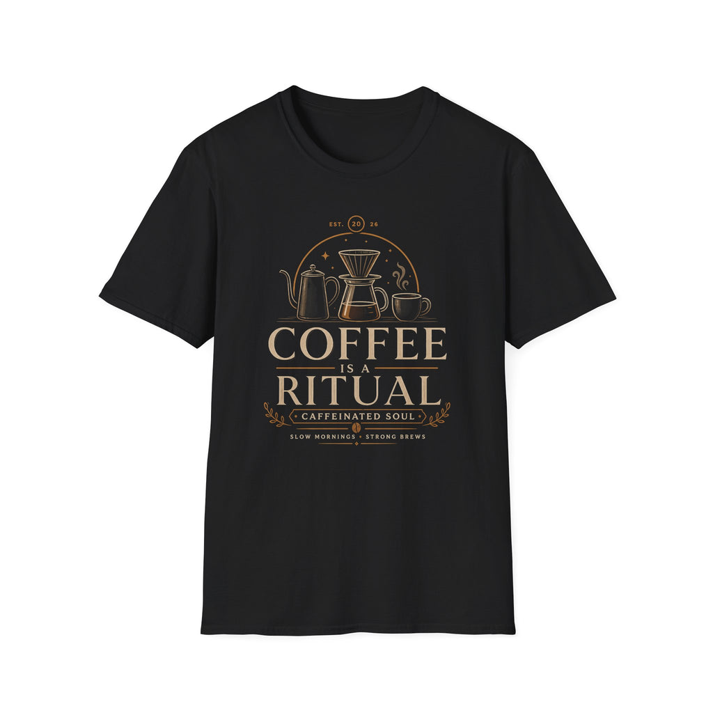 Coffee is a Ritual T-Shirt | Coffee Culture Tee