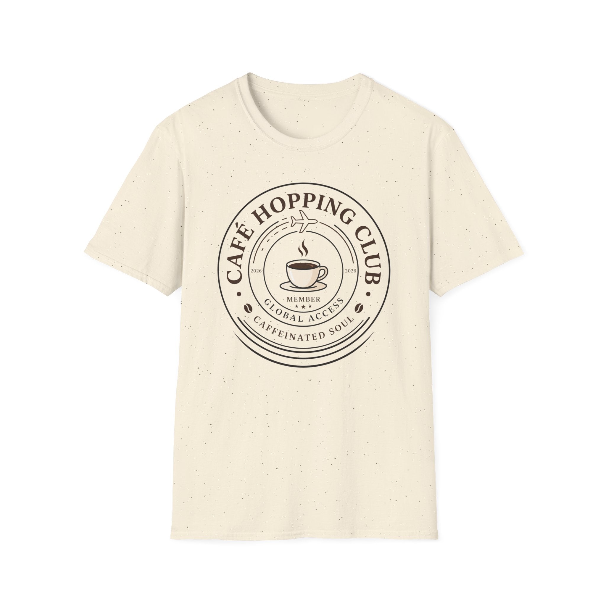 Café Hopping Club T-Shirt | Coffee Club Tee