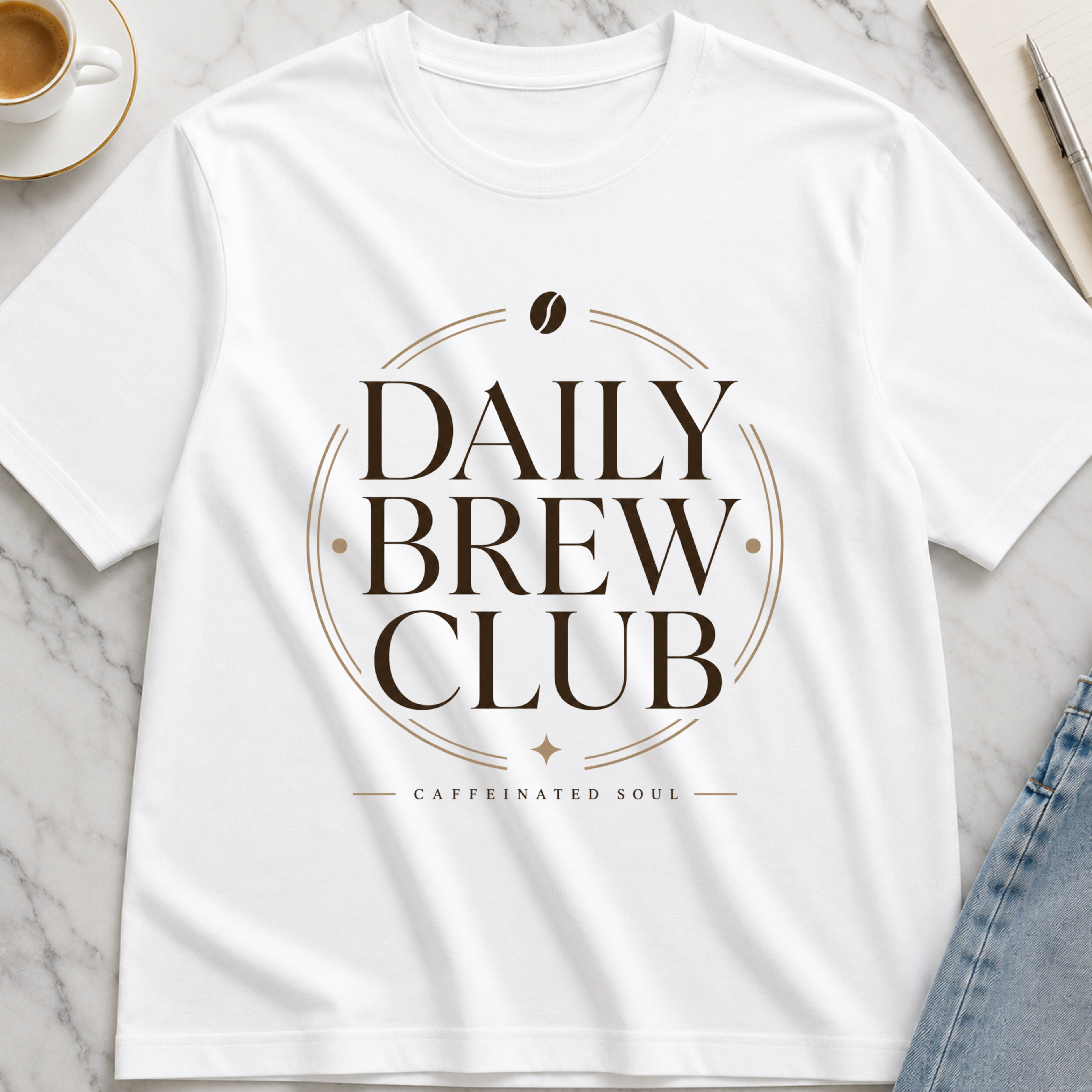 Daily Brew Club T-Shirt | Coffee Culture Tee